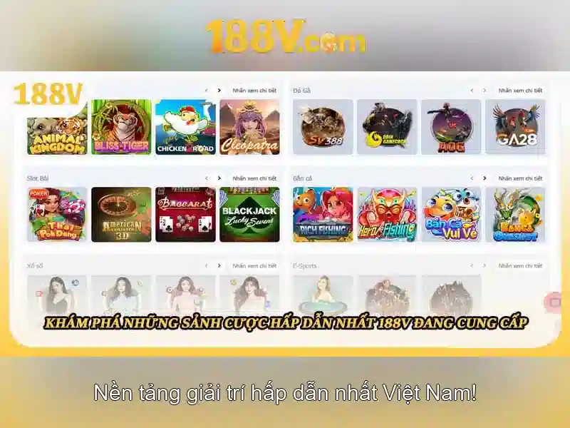 188V – Trải Nghiệm Slot Uy Tín Không Bị Chặn 2026