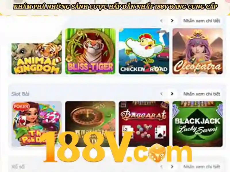 Trải nghiệm slot 188v free