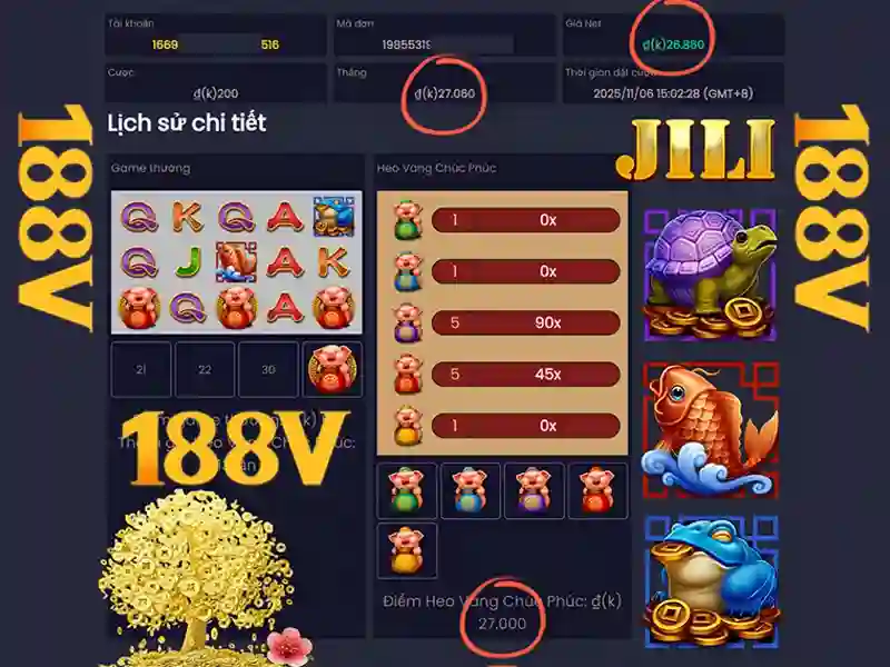 khuyến mãi slot 188V